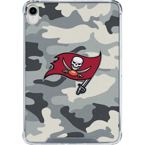 NFL Tampa Bay Buccaneers Camo iPad 11th Gen (2025) Clear Case