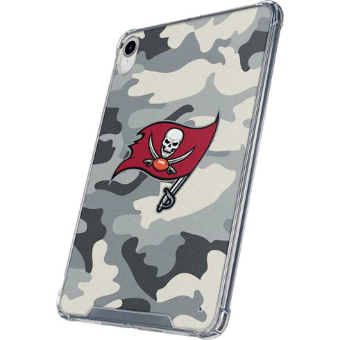 NFL Tampa Bay Buccaneers Camo iPad 11th Gen (2025) Clear Case