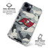 NFL Tampa Bay Buccaneers Camo iPhone 15 Clear Case