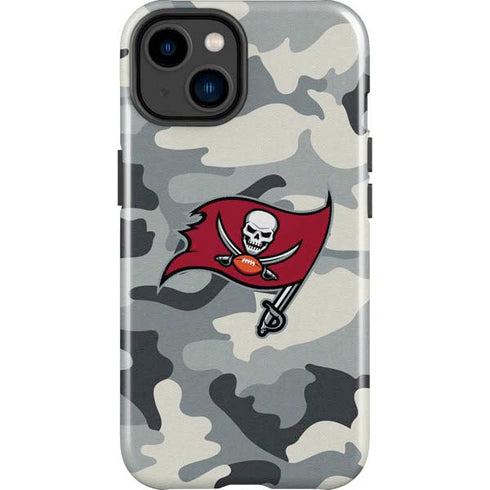 NFL Tampa Bay Buccaneers Camo iPhone 15 Impact Case