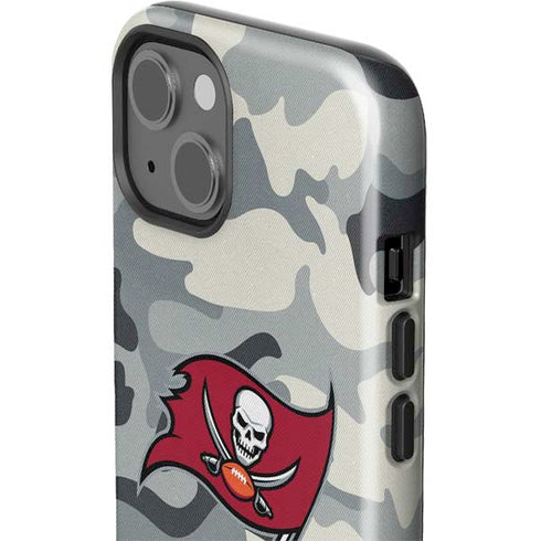 NFL Tampa Bay Buccaneers Camo iPhone 15 Impact Case