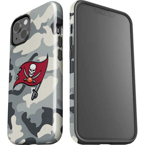 NFL Tampa Bay Buccaneers Camo iPhone 15 Impact Case