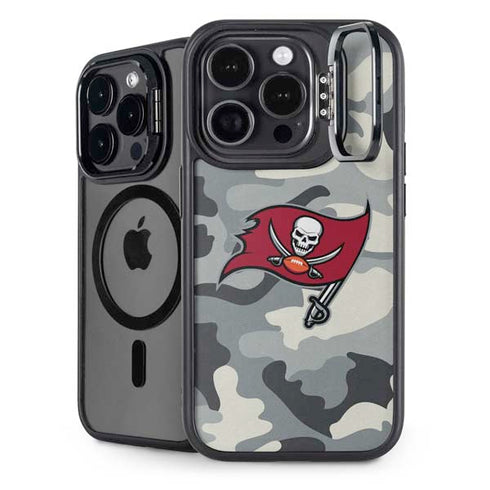 NFL Tampa Bay Buccaneers Camo iPhone 15 Pro Max Kickstand Case