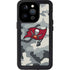 NFL Tampa Bay Buccaneers Camo iPhone 15 Pro Waterproof Case