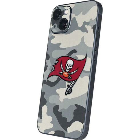 NFL Tampa Bay Buccaneers Camo iPhone 15 Skin