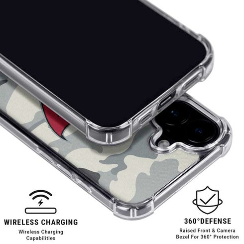 NFL Tampa Bay Buccaneers Camo iPhone 16 MagSafe Case