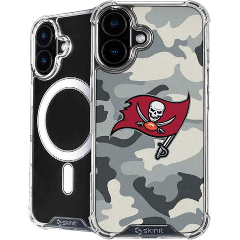 NFL Tampa Bay Buccaneers Camo iPhone 16 Plus MagSafe Case