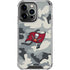 NFL Tampa Bay Buccaneers Camo iPhone 16 Pro Clear Case