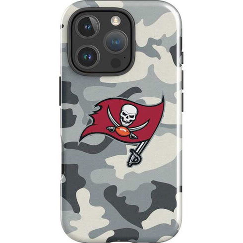 NFL Tampa Bay Buccaneers Camo iPhone 16 Pro Max Impact Case