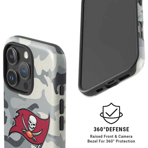 NFL Tampa Bay Buccaneers Camo iPhone 16 Pro Max Magsafe Impact Case