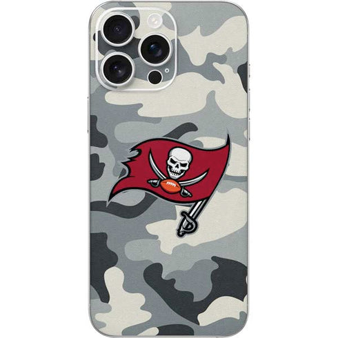 NFL Tampa Bay Buccaneers Camo iPhone 16 Pro Max Skin