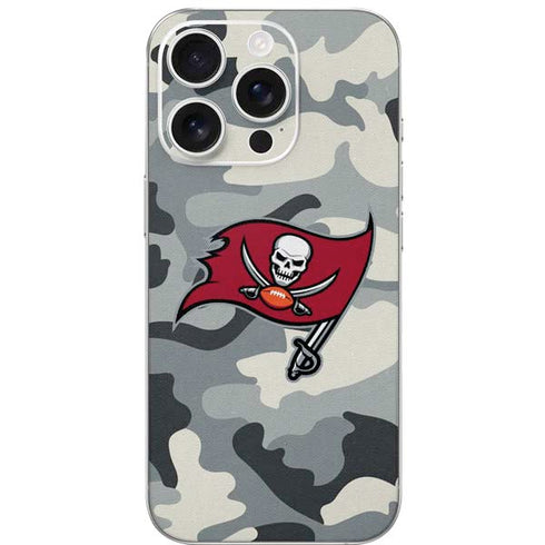 NFL Tampa Bay Buccaneers Camo iPhone 16 Pro Skin
