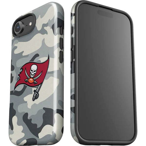 NFL Tampa Bay Buccaneers Camo iPhone 16e Impact Case