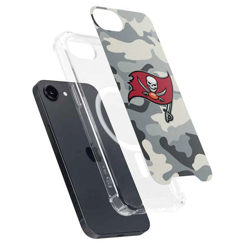 NFL Tampa Bay Buccaneers Camo iPhone 16e MagSafe Case