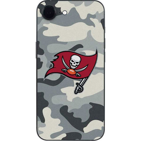 NFL Tampa Bay Buccaneers Camo iPhone 16e Skin