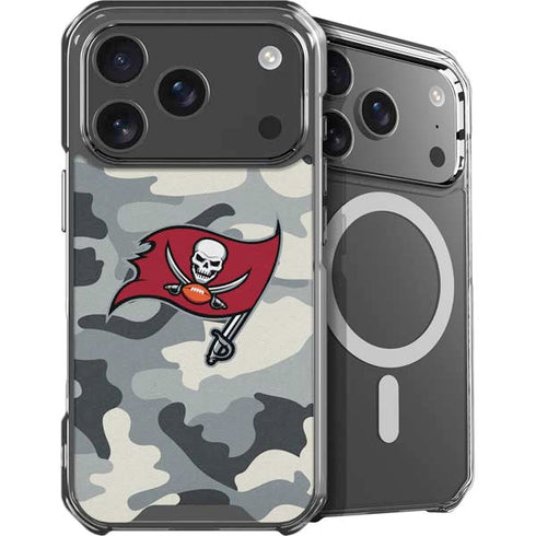 NFL Tampa Bay Buccaneers Camo iPhone 18 Pro MagSafe Case
