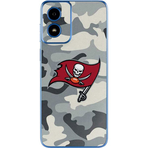 NFL Tampa Bay Buccaneers Camo Moto G Play 4G (2024) Skin