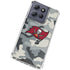 NFL Tampa Bay Buccaneers Camo Moto G Stylus 5G (2025) Clear Case