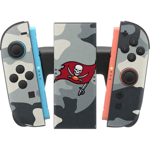 NFL Tampa Bay Buccaneers Camo Nintendo Switch 2 (2025) Joy-Con Controller Skin