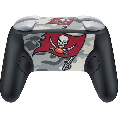 NFL Tampa Bay Buccaneers Camo Nintendo Switch 2 (2025) Pro Controller Skin