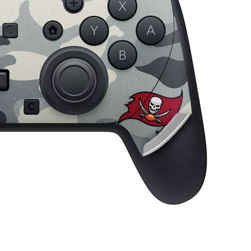 NFL Tampa Bay Buccaneers Camo Nintendo Switch 2 (2025) Pro Controller Skin