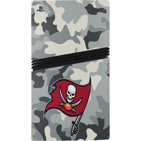 NFL Tampa Bay Buccaneers Camo PS5 Pro Console Skin