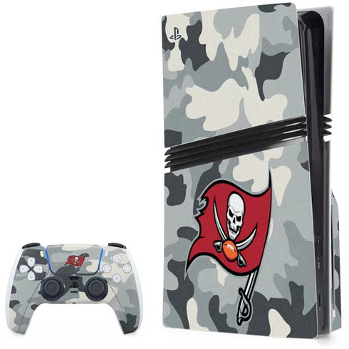 NFL Tampa Bay Buccaneers Camo PlayStation PS5 Skins
