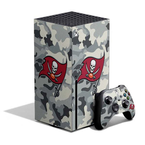 NFL Tampa Bay Buccaneers Camo Xbox Series X Bundle Skin
