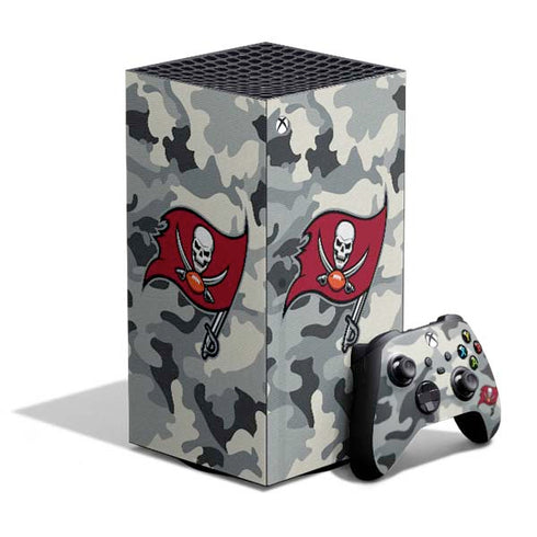 NFL Tampa Bay Buccaneers Camo XBox Series X Digital Edition Bundle Skin