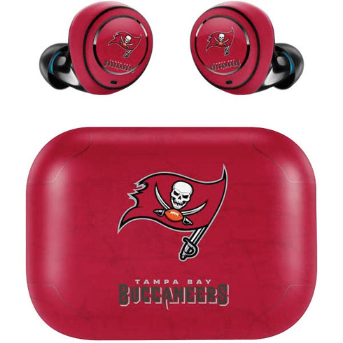 NFL Tampa Bay Buccaneers Distressed Amazon Echo Buds Skin