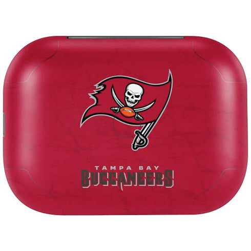 NFL Tampa Bay Buccaneers Distressed Amazon Echo Buds Skin