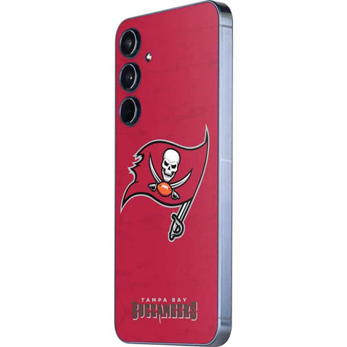 NFL Tampa Bay Buccaneers Distressed Galaxy A55 5G Skin