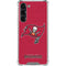 NFL Tampa Bay Buccaneers Distressed Galaxy S24 FE Clear Case