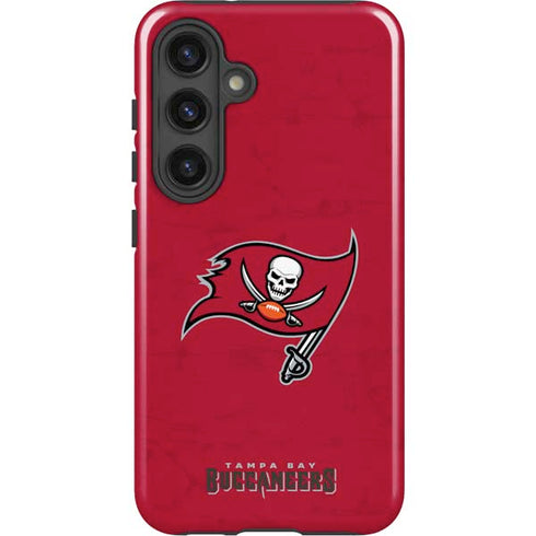 NFL Tampa Bay Buccaneers Distressed Galaxy S25 Impact Case