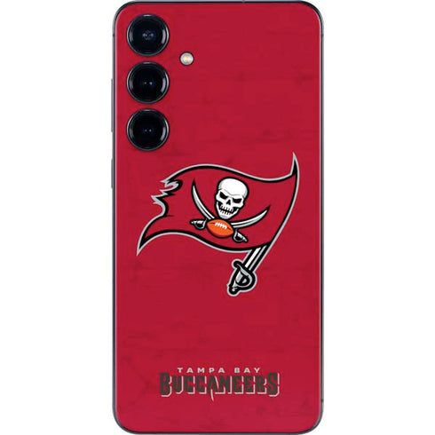 NFL Tampa Bay Buccaneers Distressed Galaxy S24 Plus Skin