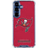 NFL Tampa Bay Buccaneers Distressed Galaxy S25 Plus Clear Case