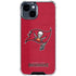 NFL Tampa Bay Buccaneers Distressed iPhone 15 Clear Case
