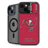 NFL Tampa Bay Buccaneers Distressed iPhone 15 Kickstand Case
