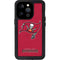 NFL Tampa Bay Buccaneers Distressed iPhone 15 Pro Waterproof Case