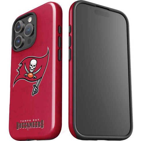 NFL Tampa Bay Buccaneers Distressed iPhone 16 Pro Max Impact Case