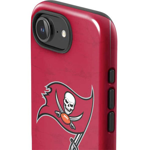 NFL Tampa Bay Buccaneers Distressed iPhone 16e Impact Case