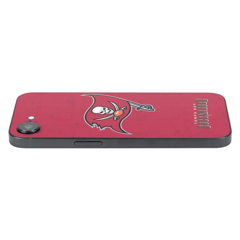 NFL Tampa Bay Buccaneers Distressed iPhone 16e Skin