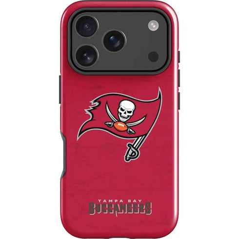NFL Tampa Bay Buccaneers Distressed iPhone 18 Pro Impact Case