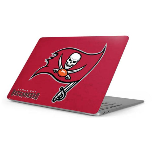 NFL Tampa Bay Buccaneers Distressed Apple MacBook Pro 16-inch Skin