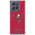 NFL Tampa Bay Buccaneers Distressed Moto G 5G (2025) Clear Case
