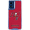 NFL Tampa Bay Buccaneers Distressed Moto G 5G (2024) Clear Case