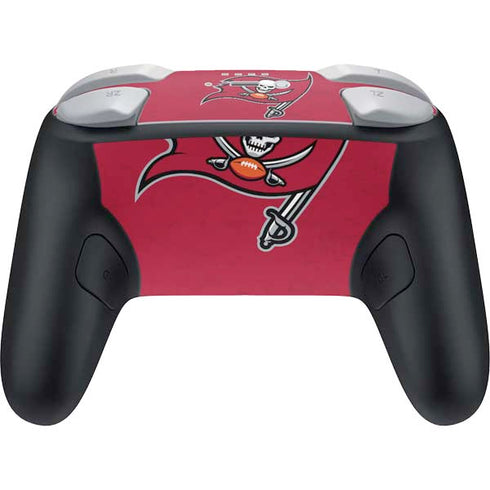 NFL Tampa Bay Buccaneers Distressed Nintendo Switch 2 (2025) Pro Controller Skin