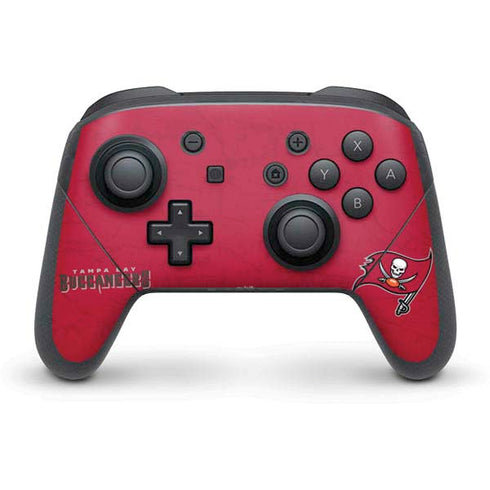 NFL Tampa Bay Buccaneers Distressed Nintendo Skins