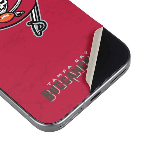 NFL Tampa Bay Buccaneers Distressed Pixel 9 Pro XL Skin