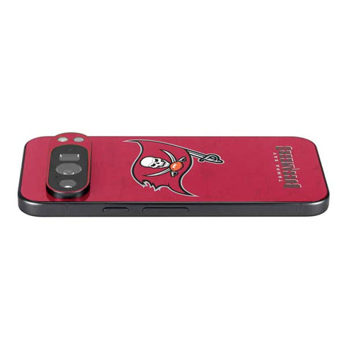NFL Tampa Bay Buccaneers Distressed Pixel 9 Pro XL Skin